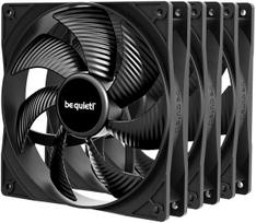 140mm be quiet! - be quiet! Pure Wings 3 140 mm PWM Triple Pack Juodas (Black) - 1 nuotrauka