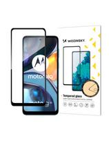 motorola apsauginis stiklas - Wozinsky Full Glue Tempered Glass Motorola Moto G22 Black - 1 nuotrauka
