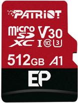 atminties korteles 512 gb - Patriot Memory PEF512GEP31MCX 512 GB microSDXC V30 A1 UHS-I Class 10 - 1 nuotrauka