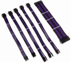 titan eko - Kolink Core Adept Braided Cable Extension Kit Jet Black/Titan Purple - 1 nuotrauka