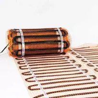 grindu sildymo kilimelis - Warmset šildomų grindų kilimėlis, tinklelis, 150 W, 2,5 m², Juodas (Black) - 1 nuotrauka