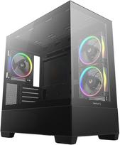 micro atx korpusas - Deepcool CG380 3F Midi Tower Juodas (Black) - 1 nuotrauka