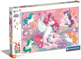 Dėlionė Clementoni Noli Jolly Unicorn 28525, 24 vnt.