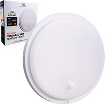 led lauko sviestuvas su judesio jutikliu - Maclean MCE525 W LED lempa su judesio jutikliu, PIR jutikliu, 10W, IP65, 1000lm, balta (White) - 1 nuotrauka