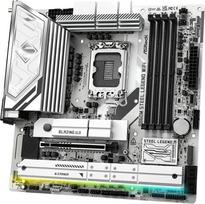 motherboard - ASRock B860M Steel Legend WiFi White (Balta) - 1 nuotrauka