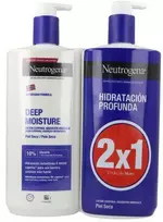 Neutrogena kūno losjonas Deep Hydration, 2 x 750 ml