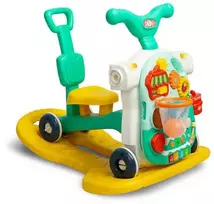 stumdukas - Toyz daugiafunkcinė vaikštynė 5-in-1 Turquoise (TOYZ-2010) - 1 nuotrauka