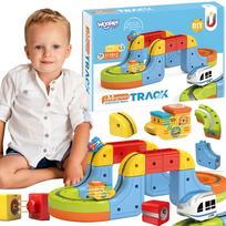 magnetines kaladeles - Woopie Magic Cube Magnetic Blocks Levitating Track 18 pcs - 1 nuotrauka