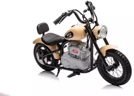 akumuliatorinis variklis - Lean Cars Akumuliatorinis motociklas A9902, chaki (Khaki) - 1 nuotrauka