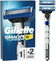 Gillette Mach3 Turbo skustuvas 2 ašmenys