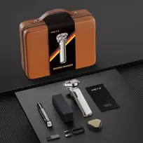 barzdaskutes - Metz Sword Shaver MZDF032, Titanium Gold - 1 nuotrauka