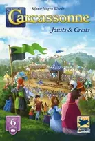 Hans im Glück Stalo žaidimo papildymas Carcassonne Jousts & Crests, EN
