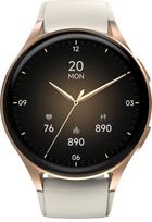auksini laikrodziai - Hama Smartwatch 8900 Gold/Beige - 1 nuotrauka