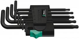 atsuktuvu rinkinys wera - Wera L-raktų TORX rinkinys 967 PKL/9, 9 vnt. - 1 nuotrauka