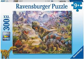 Ravensburger dėlionė Dinosaurs 10817398 300 vnt.