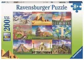Dėlionė Ravensburger Monumental Buildings 13290, 200 vnt.