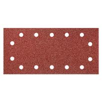 Velcro švitrinis popierius 115 x 230 mm, K40, 5 vnt., su skylutėmis