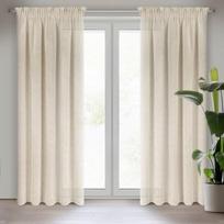 naktines smelio spalvos uzuolaidos - Eurofirany Naktinė užuolaida Angelica, Smėlio (Beige), 140 cm x 270 cm - 1 nuotrauka