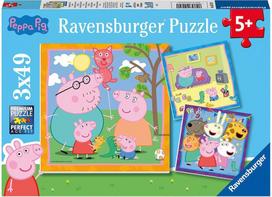 Ravensburger dėlionė 3x49 vnt. Peppa Pig 10848875