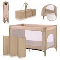 lionelo easy fold - Lionelo Maniežas Jasmin, Smėlinė (Beige) - 1 nuotrauka