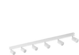kryptinis sviestuvas - Kryptinis šviestuvas „TK Lighting“ Top 6198, GU10, 6 x 10 W, Balta (White) - 1 nuotrauka