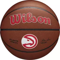 Wilson Team Alliance Atlanta Hawks WTB3100XBATL, 7 dydis, Rudas (Brown)