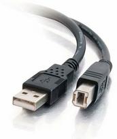 C2G USB A To USB B Cable 1m Black