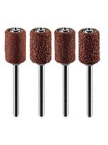 slifavimo disku rinkinys - Šlifavimo juostos 6,3 mm, K60, K80, K120, K240, rinkinys 100 vnt. + kotas 3,2 mm, 2 vnt. - 1 nuotrauka