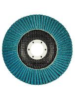 Šlifavimo diskelis lapelinis 125 x 22.2 mm, K36, zirconium
