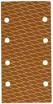 velcro juosta - Šlifavimo popierius DEDRA DED7943R2, #80, 92x182 mm, su velcro, 5 vnt. - 1 nuotrauka