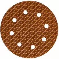 velcro juosta - Šlifavimo diskas DEDRA DED7764R10, 150 mm, nr. 400, velcro, 5 vnt. - 1 nuotrauka