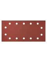 Velcro švitrinis popierius 115 x 230 mm, K180, 5 vnt., su skylutėmis