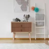 Naktinis staliukas Kalune Design City Form, įvairių spalvų (Multicolor), 61 x 60 x 40 cm