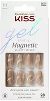 Kiss My Face Gel Fantasy Magnetic Drama Nails - dirbtiniai nagai 28 vnt