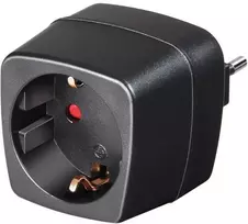 travel adapter - Brennenstuhl 1508470 Universalus Kelioninis Adapteris Italijai Juodas (Black) - 1 nuotrauka