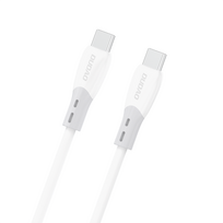 usb c i usb c 2m - Dudao L25SC USB-C į USB-C kabelis 60W 2m Baltas (White) - 1 nuotrauka