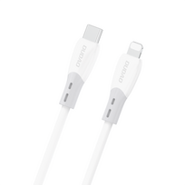 usb c i usb c 2m - Dudao L25SX USB-C į Lightning kabelis 30W 2m Baltas (White) - 1 nuotrauka