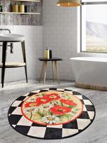 Vonios kilimėlis Foutastic Rox 359CHL4238, įvairių spalvų (Multicolor), 140 cm x 140 cm, Ø 140 cm