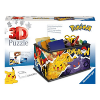 3d delione - Ravensburger 3D dėlionė-daiktadėžė Pokemon 11546, 216 vnt. - 1 nuotrauka