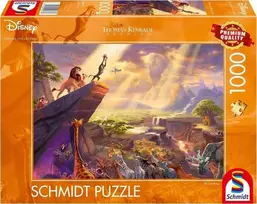 liutas karalius - Schmidt Dėlionė Disney Dreams Collection The Lion King 59673, 1000 vnt. - 1 nuotrauka