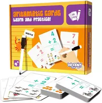 lavinamosios korteles - Woopie edukacinės skaičiavimo kortelės 30 vnt - 1 nuotrauka