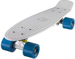penny board - BOTTARI Fun Penny Board, Balta/Mėlyna (White/Blue) - 1 nuotrauka