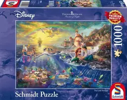 Schmidt Spiele dėlionė Thomas Kinkade: Disney Ariel 59479, 1000 vnt.