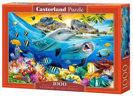 Castorland Dėlionė Dolphins In The Tropics 104611, 1000 vnt.
