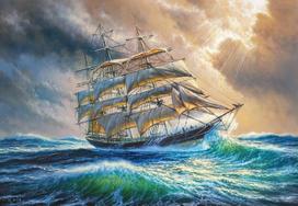 Castorland Dėlionė Sailing Against All Odds 104529, 1000 vnt.