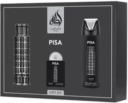 kosmetikos rinkinys - Lattafa Pride Pisa dovanų rinkinys EDP 100 ml + EDP 20 ml + Dezodorantas 200 ml - 1 nuotrauka