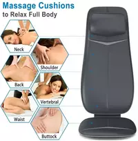 nugaros masazuoklis - RENPHO Neck & Back Massage Cushion S Juodas (Black) - 1 nuotrauka