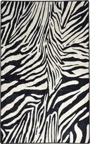 Kiliminis takas Conceptum Hypnose Zebra 882CHL1204, Dramblio kaulo spalvos (Ivory)/Juodas (Black), 300 cm x 100 cm