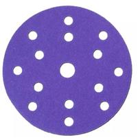 80 slifavimo padas - Šlifavimo lapeliai DEDRA DED79822, 150 mm, Nr. 80, 5 vnt. - 1 nuotrauka