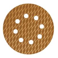 velcro juosta - Šlifavimo diskas DEDRA DED7947R03, 125 mm, Nr. 100, velcro, 5 vnt. - 1 nuotrauka